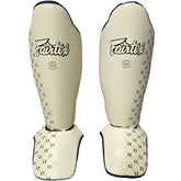 Shin Guards Fairtex SP5 White (Cream White)
